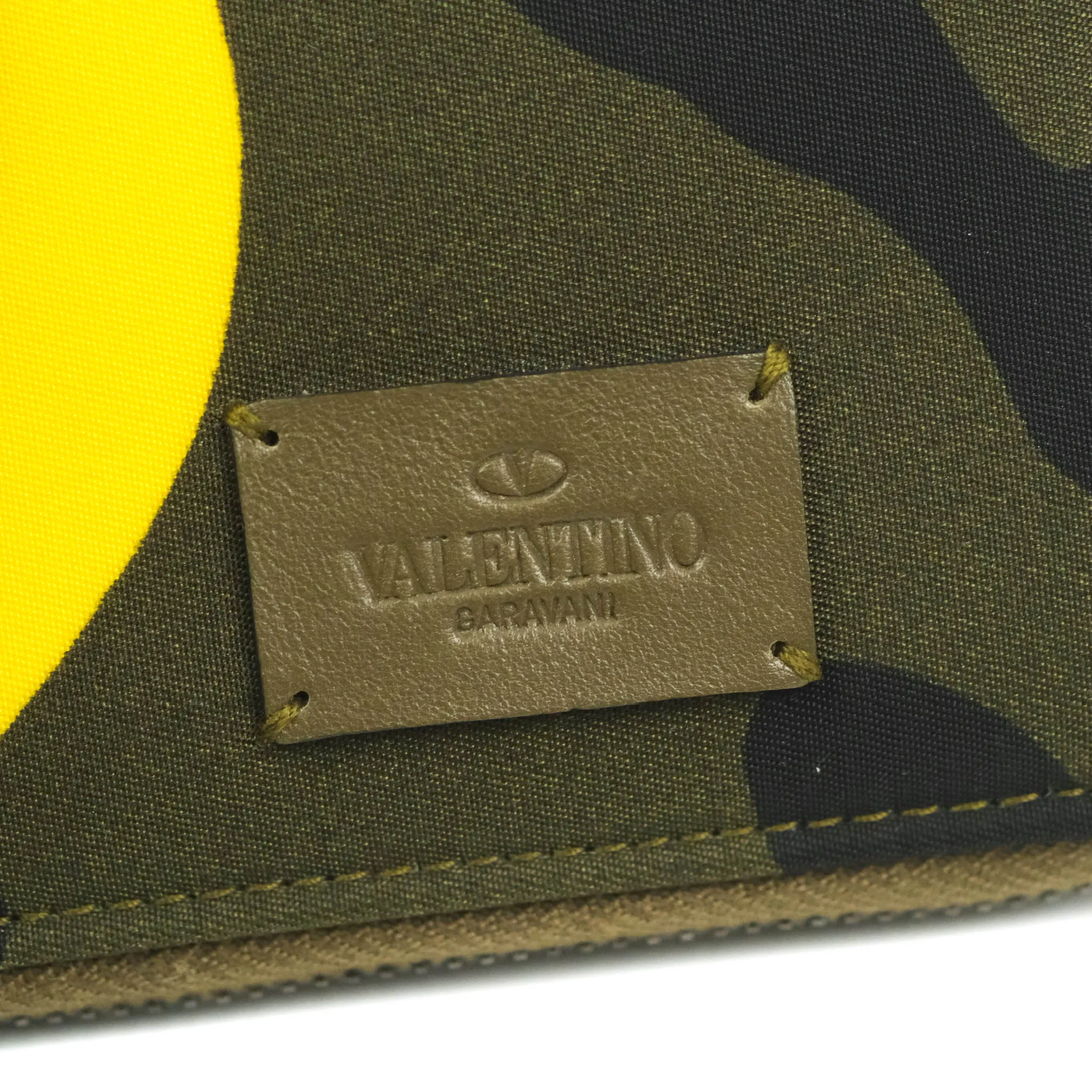 Valentino Camouflage Zip Wallet