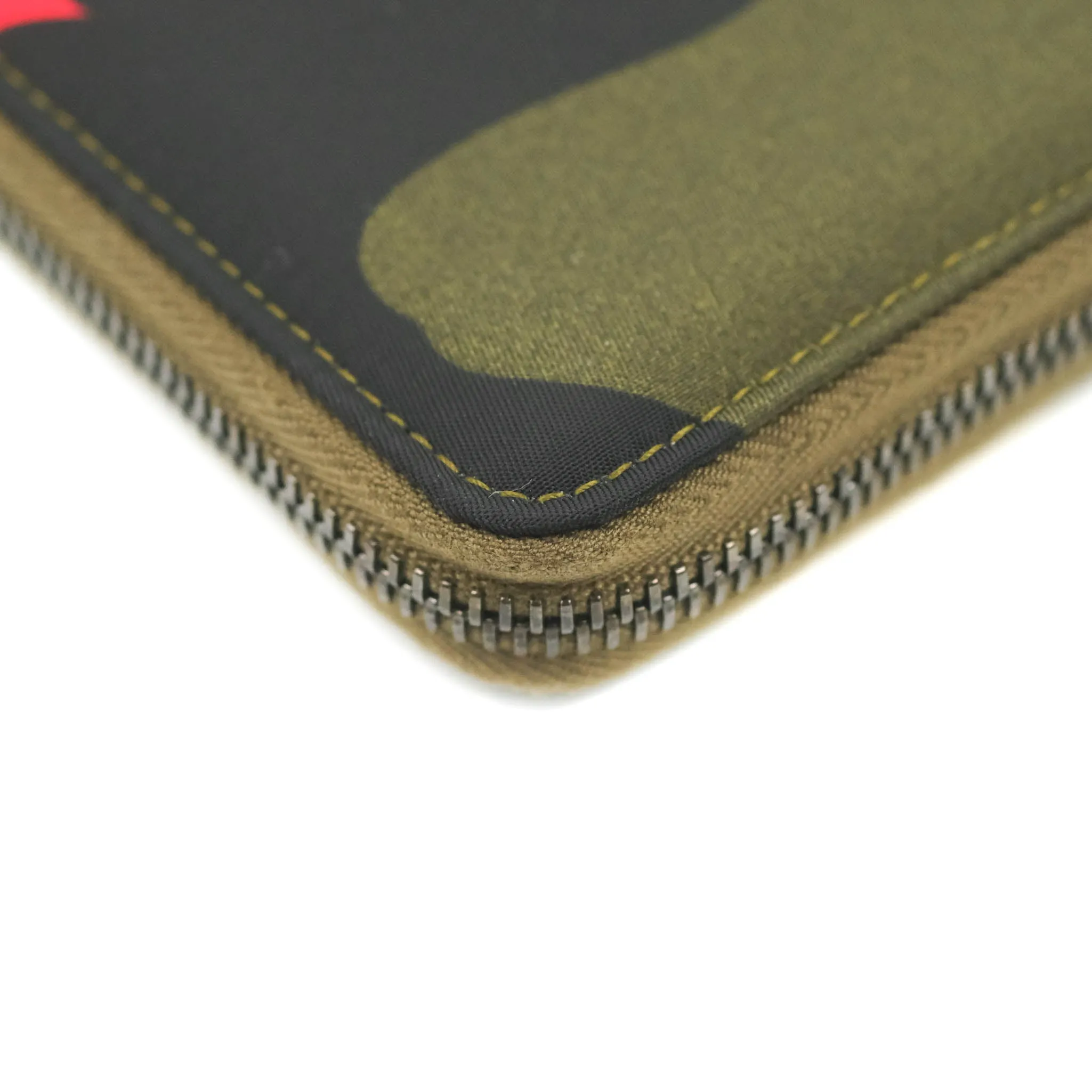 Valentino Camouflage Zip Wallet