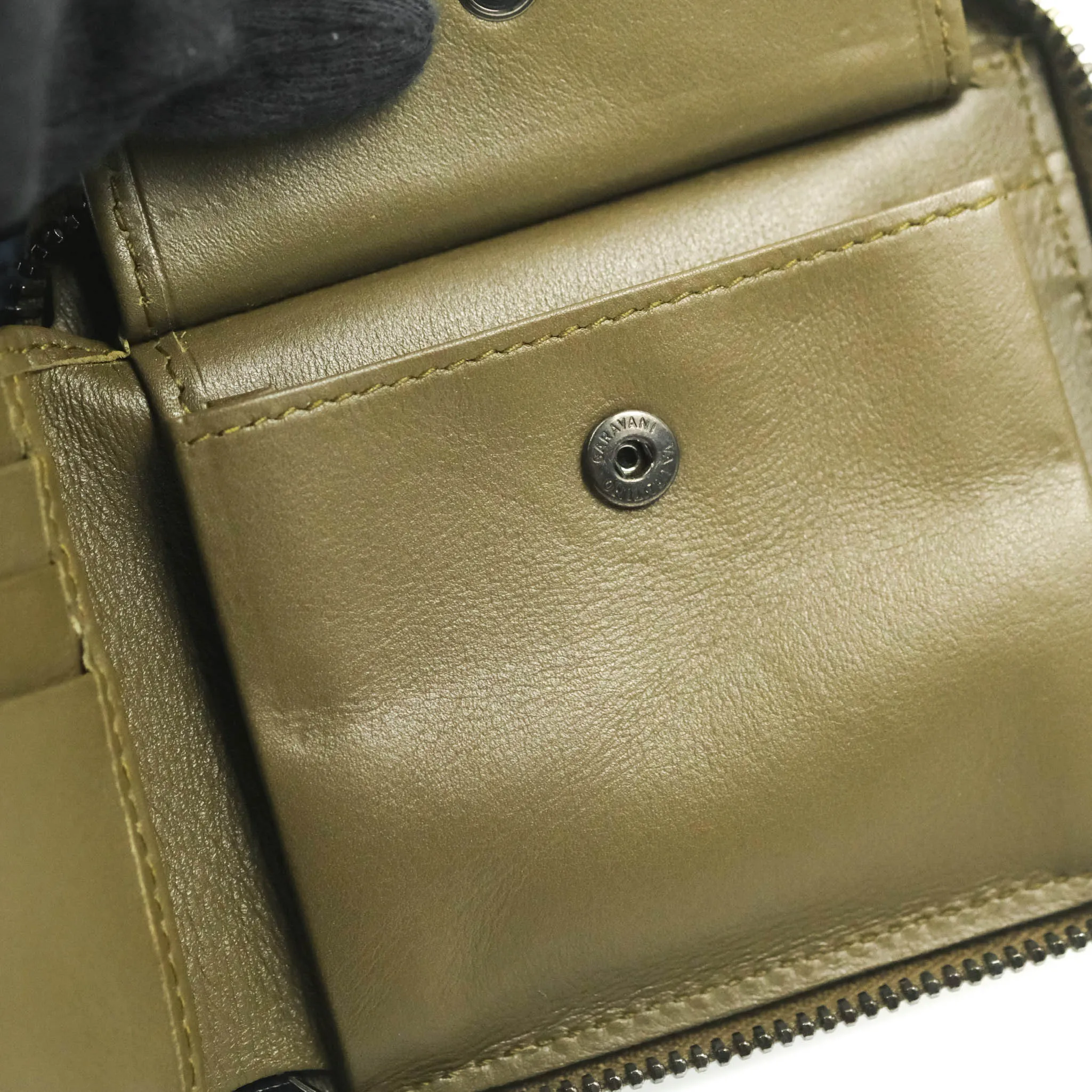 Valentino Camouflage Zip Wallet