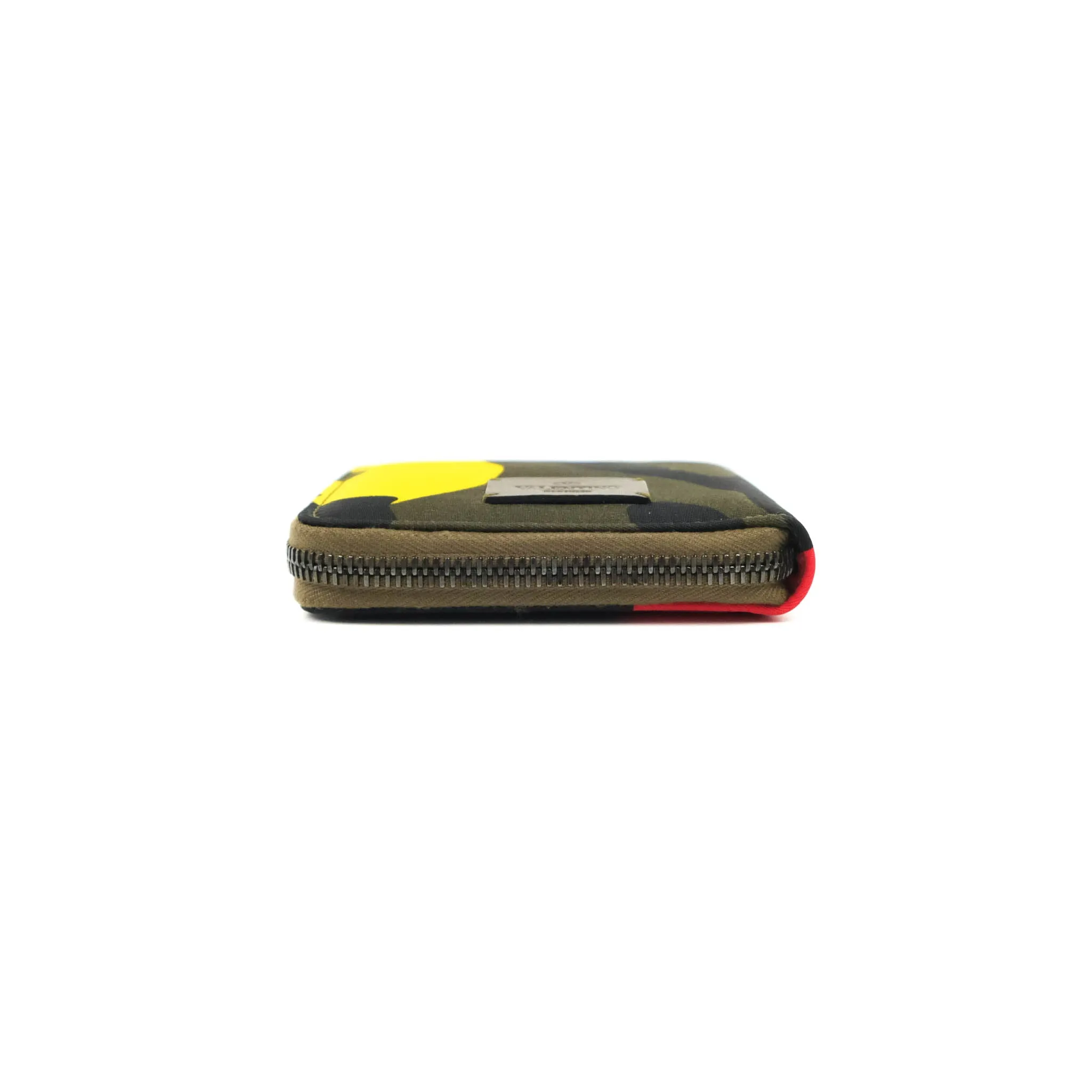 Valentino Camouflage Zip Wallet