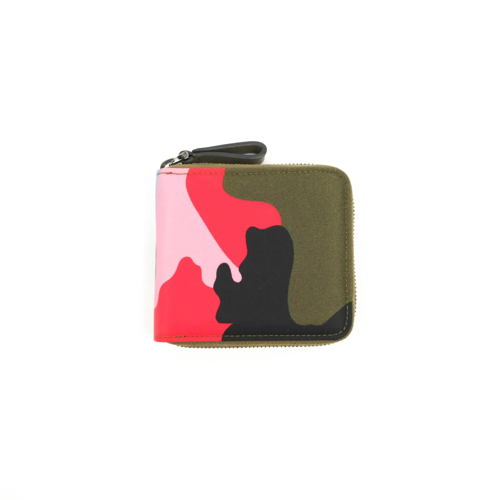 Valentino Camouflage Zip Wallet