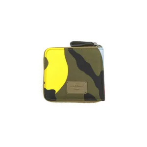 Valentino Camouflage Zip Wallet
