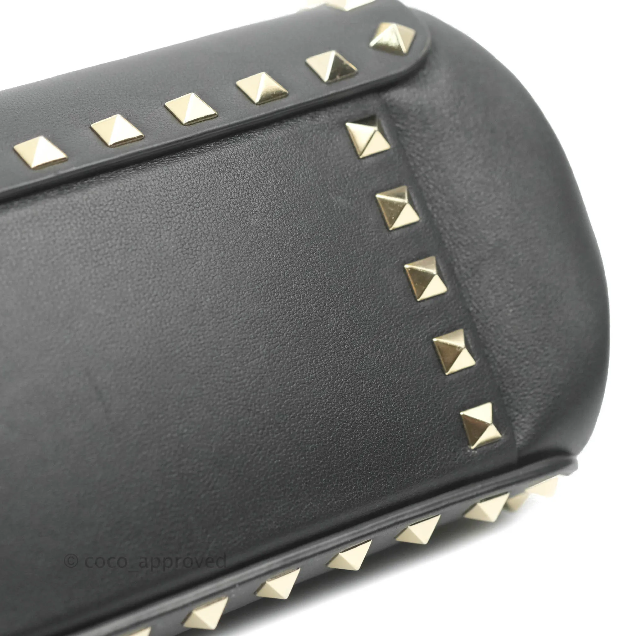 Valentino Garavani Mini Rockstud Shoulder Bag Black