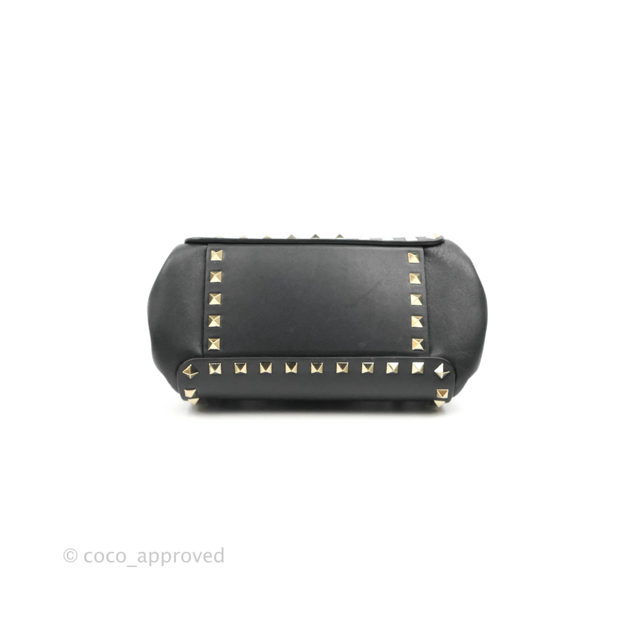 Valentino Garavani Mini Rockstud Shoulder Bag Black