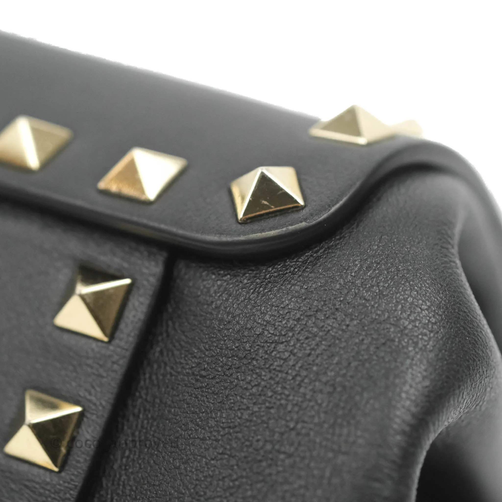 Valentino Garavani Mini Rockstud Shoulder Bag Black
