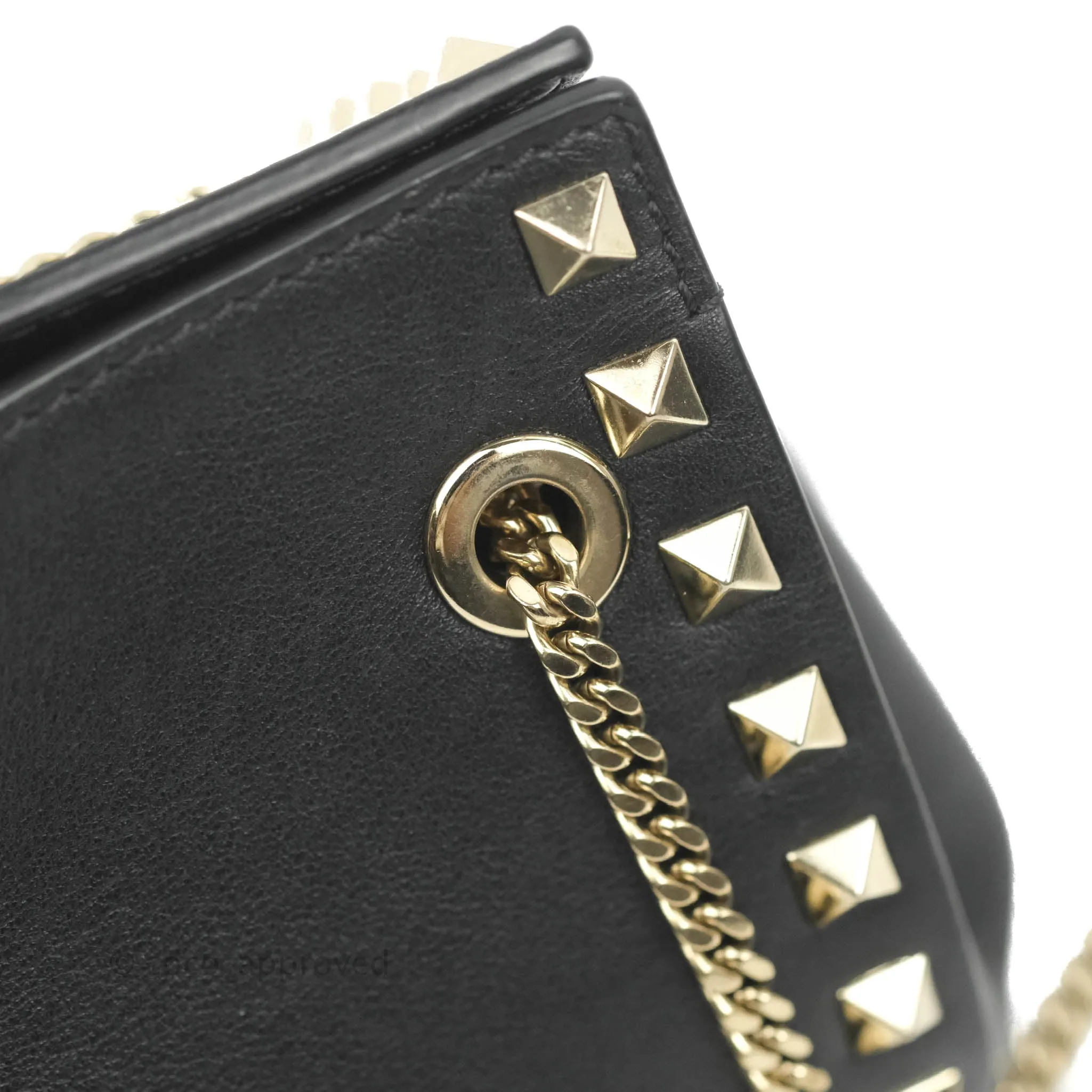 Valentino Garavani Mini Rockstud Shoulder Bag Black