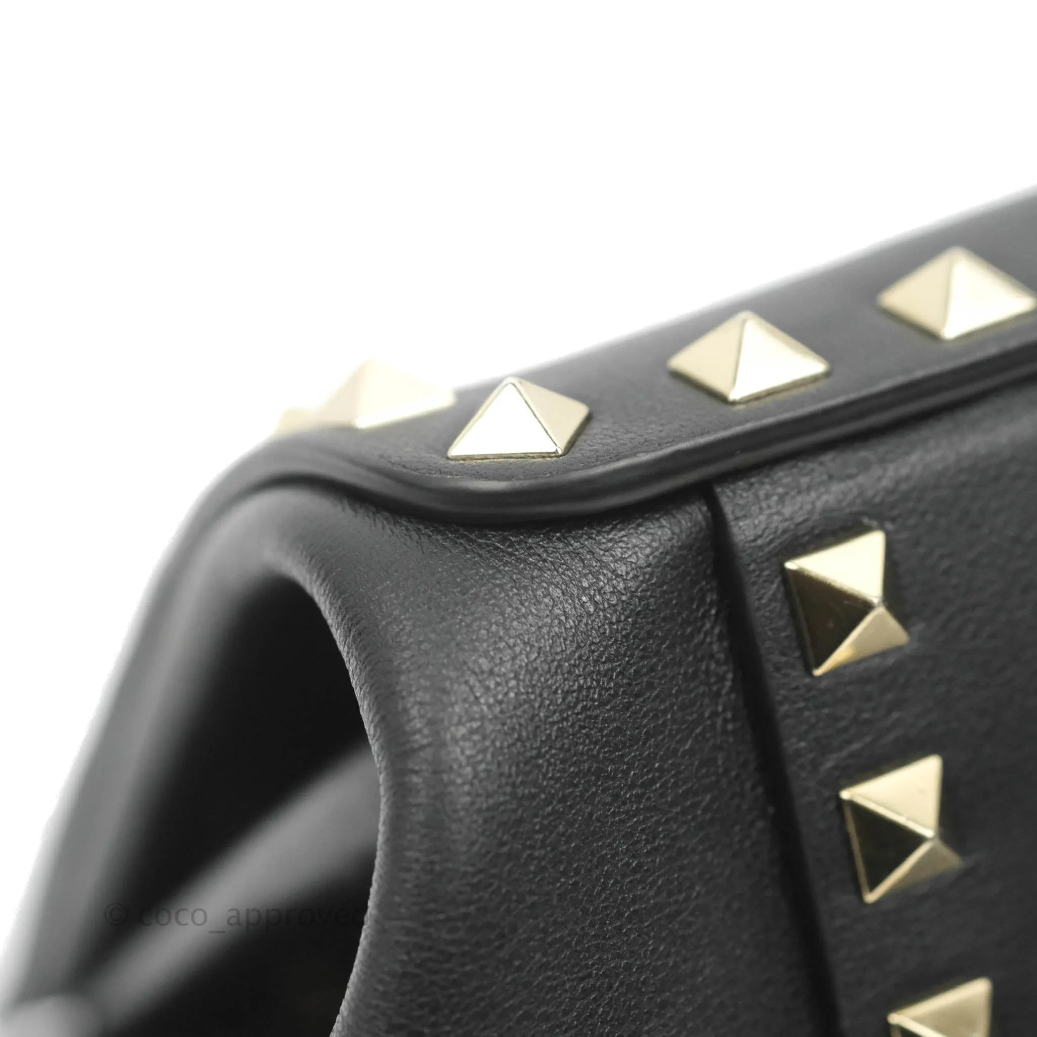 Valentino Garavani Mini Rockstud Shoulder Bag Black