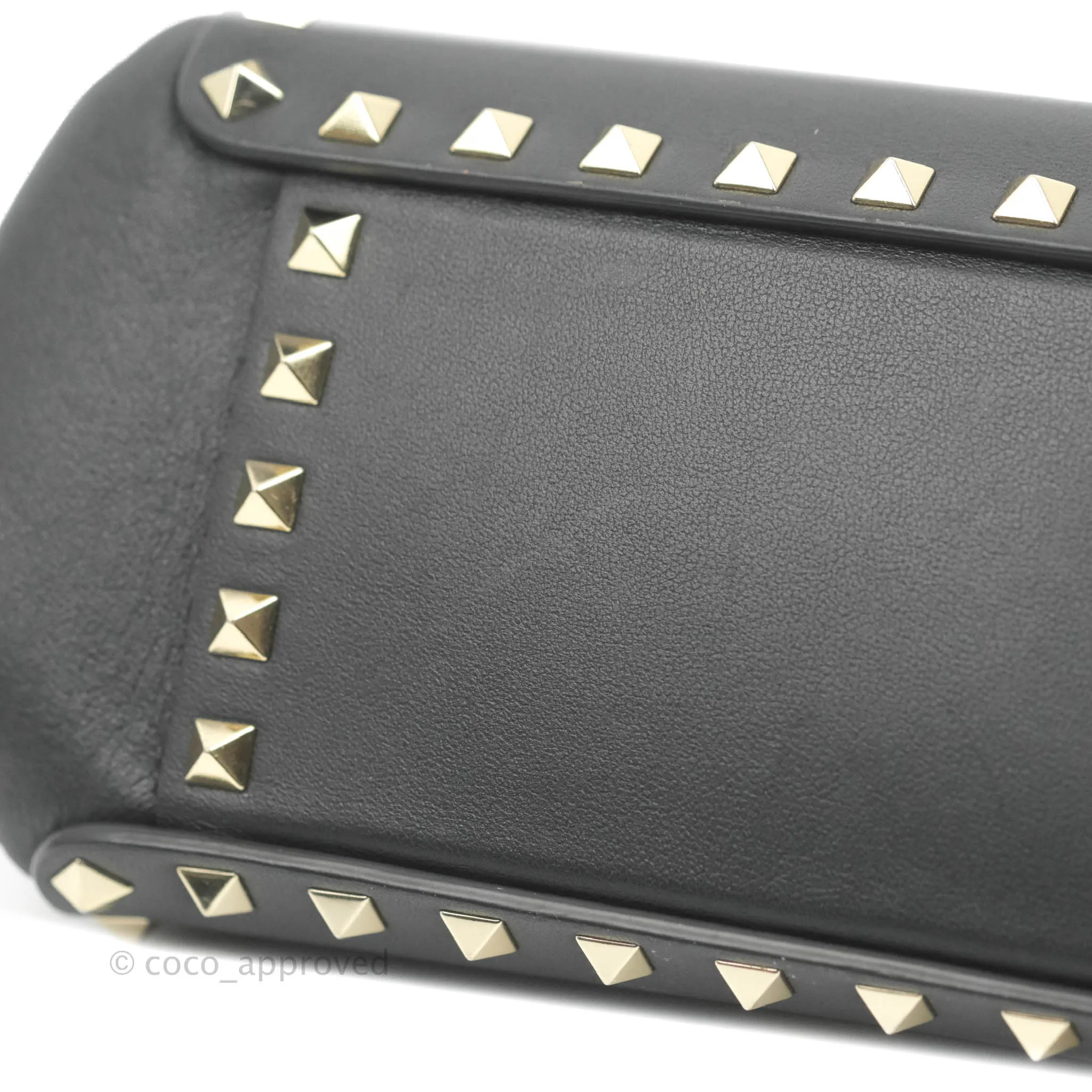 Valentino Garavani Mini Rockstud Shoulder Bag Black