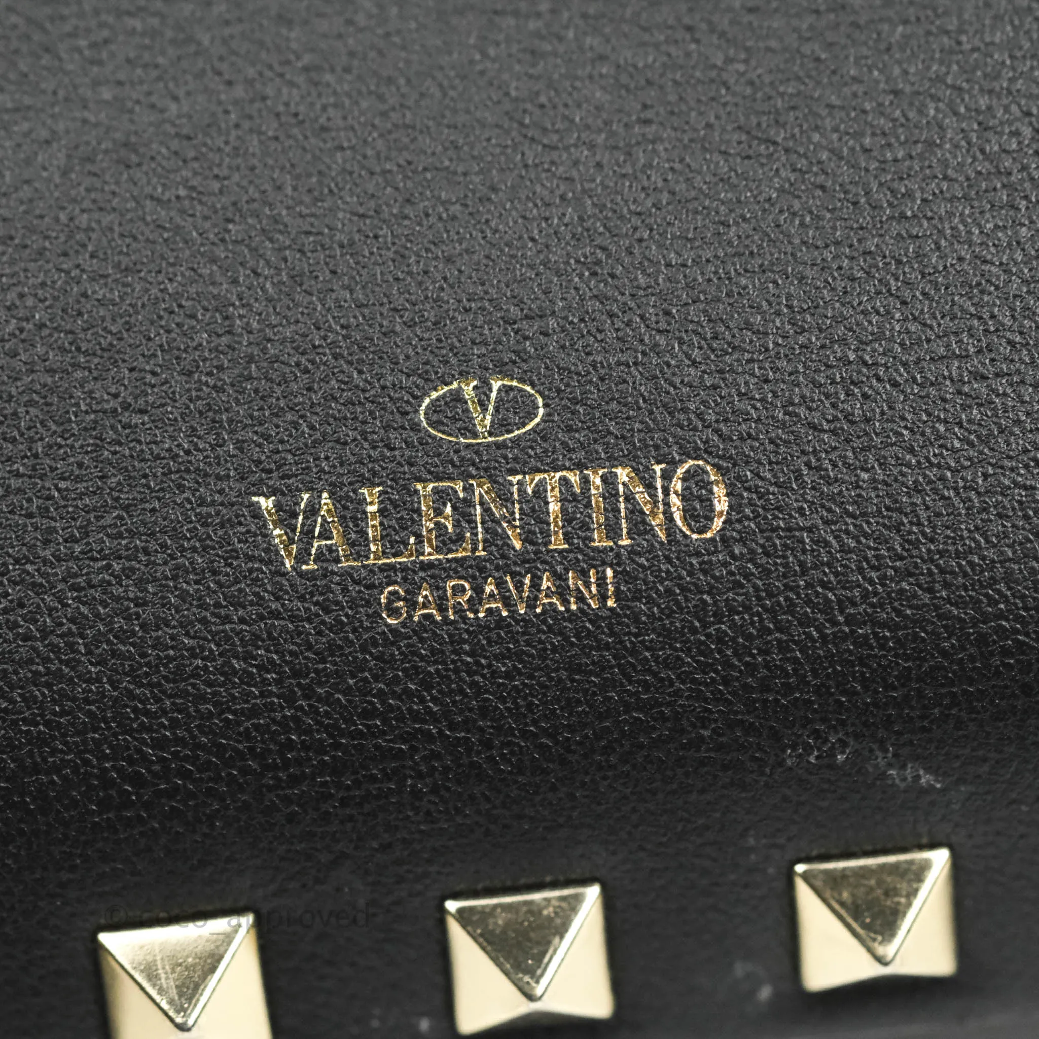 Valentino Garavani Mini Rockstud Shoulder Bag Black