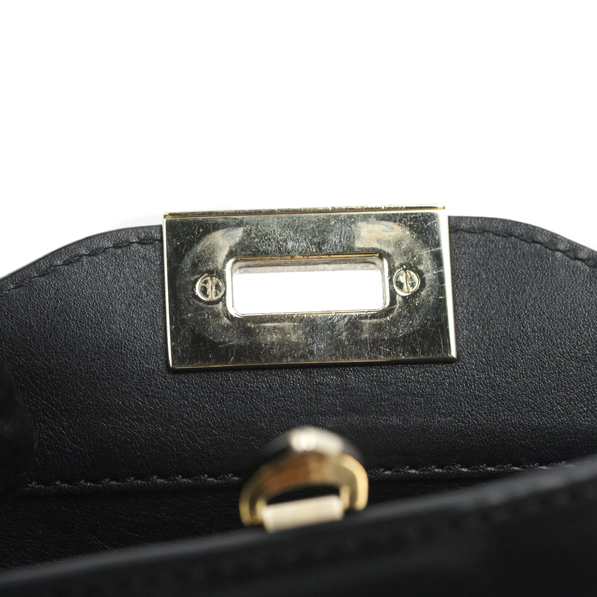 Valentino Garavani Small Rockstud Bag Black Calfskin