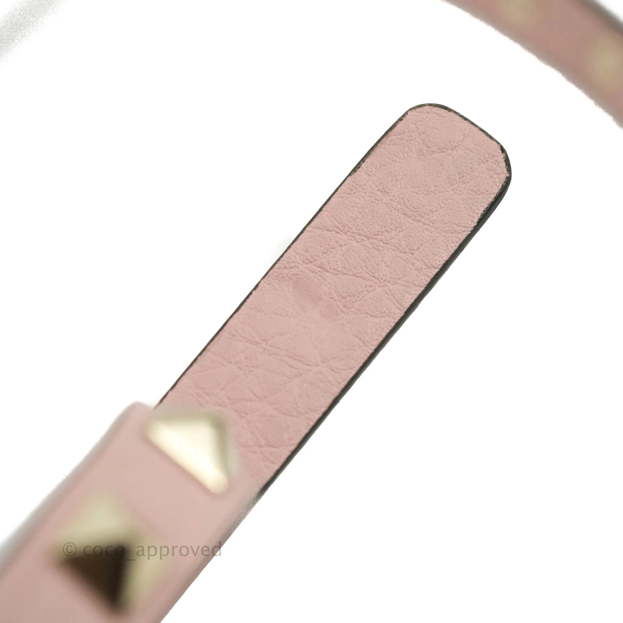 Valentino Garavani Small Rockstud Crossbody Bag Poudre Grainy Calfskin