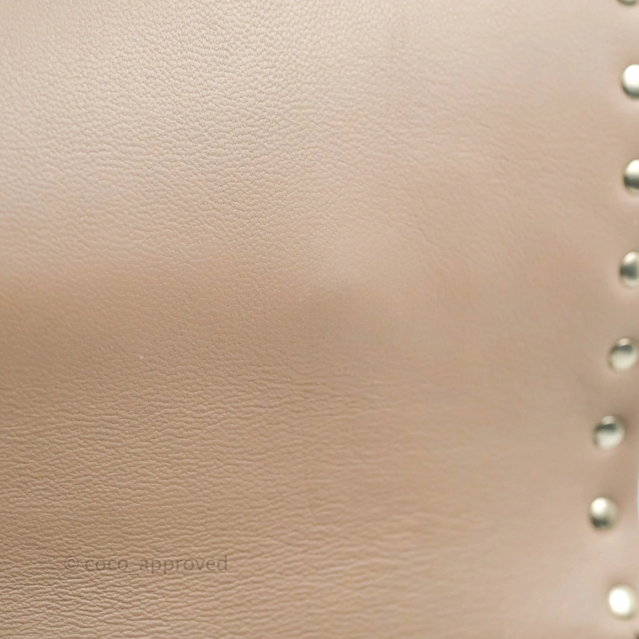 Valentino Nappa Rockstud Wristlet Clutch Black