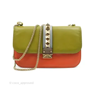 Valentino Rockstud Medium Glam Lock Flap Bag