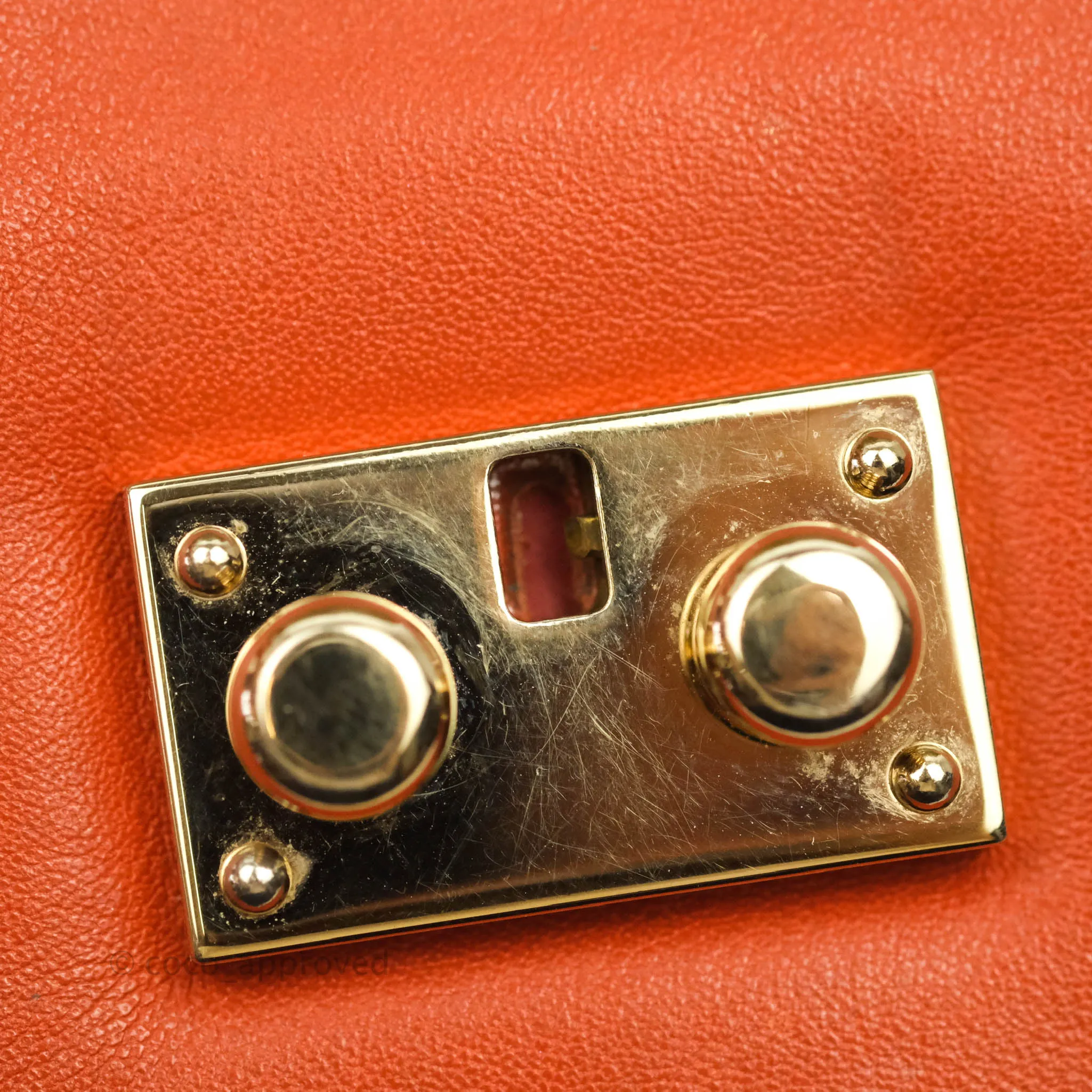 Valentino Rockstud Medium Glam Lock Flap Bag