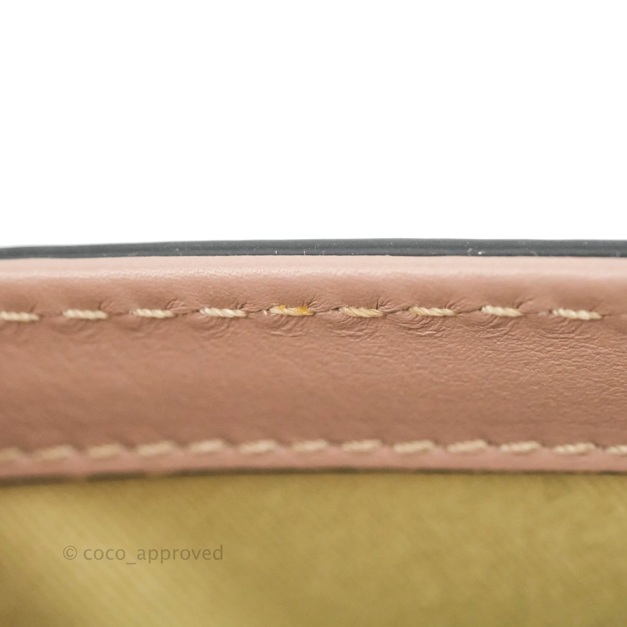 Valentino Vitello Small Glam Lock Rockstud Flap Poudre